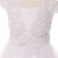 Lace Soft Tulle Girl Communion by Cinderella Couture USA AS2909