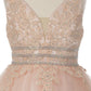 Stone Lace Tulle Girl Party Dress by Cinderella Couture USA AS5081