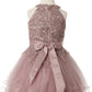 Halter Rhinestone Lace Girl Party Dress by Cinderella Couture USA AS5100