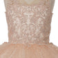 Sequins Tulle Girl Party Dress by Cinderella Couture USA 5088