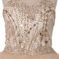 Halter Rhinestone Tulle Girl Party Dress by Cinderella Couture USA 5090