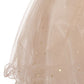 Halter Rhinestone Tulle Girl Party Dress by Cinderella Couture USA 5090