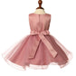 Beaded Floral Tulle Baby Dress by Cinderella Couture USA 9111B