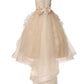 Floral Satin Tulle Flower Girl Dress by Cinderella Couture USA AS5093
