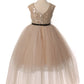 Sequin Tulle Girl Party Dress by Cinderella Couture USA AS5098