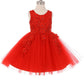 Floral Tulle Girl Party Dress by Cinderella Couture USA AS9040
