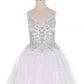 Satin Tulle Party Dress by Cinderella Couture USA 5104