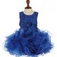 Ruffle Sequin Tulle Girl Baby Dress by Cinderella Couture USA AS9074B