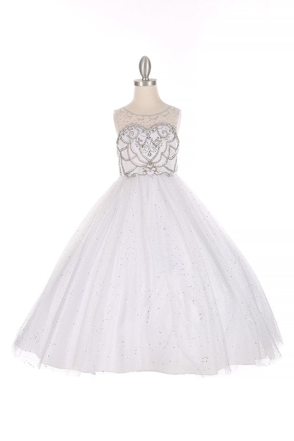 Cinderella Couture USA AS5042 Satin Glitter Tulle Mini Quince