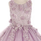 Floral Sequin Tulle Girl Mini Quince by Cinderella Couture USA AS5107