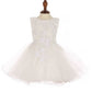 Floral Lace Tulle Girl Baby Dress by Cinderella Couture USA 9125B