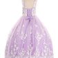 Cinderella Couture USA AS5108 Lace Sequin Tulle Mini Quince