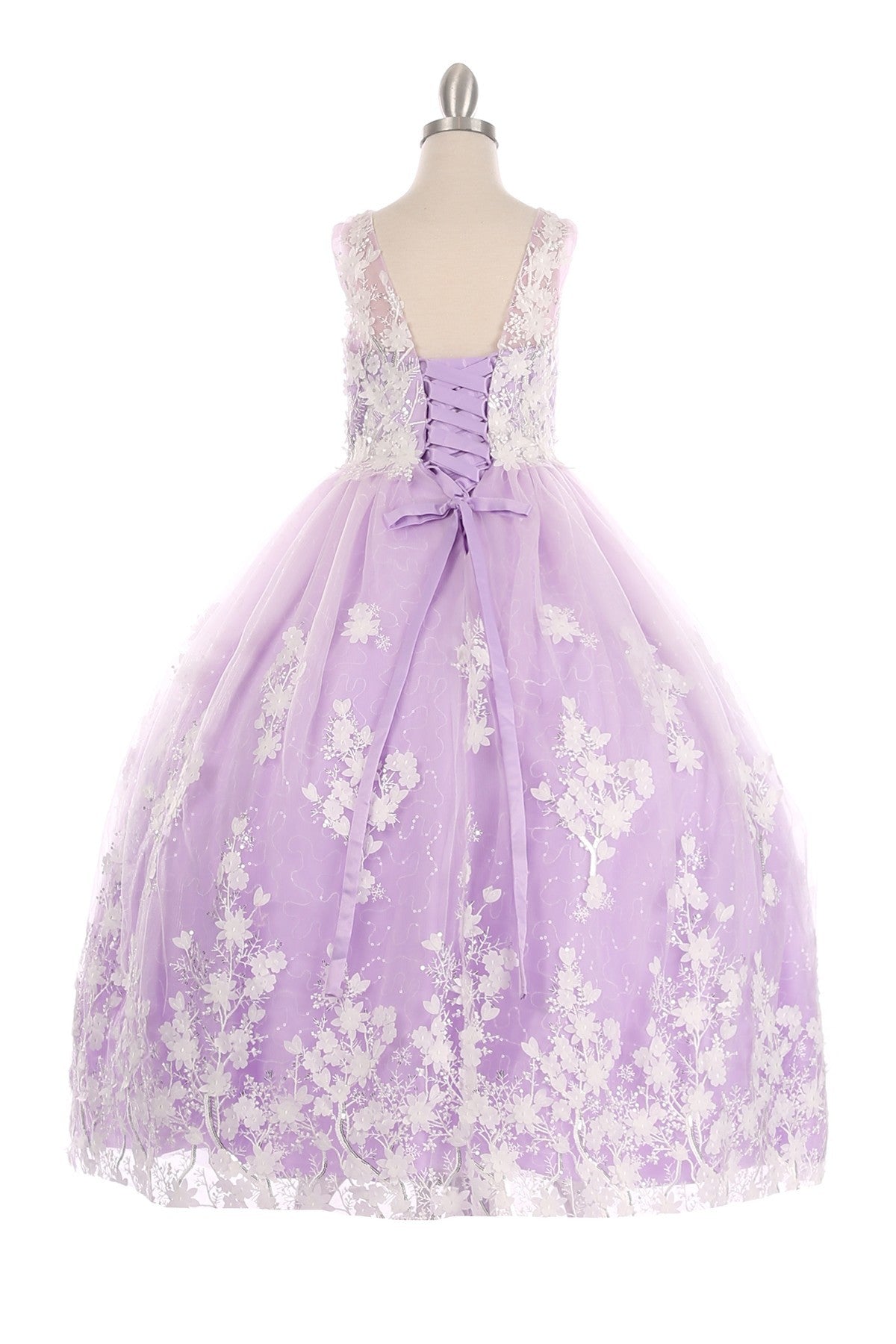 Cinderella Couture USA AS5108 Lace Sequin Tulle Mini Quince