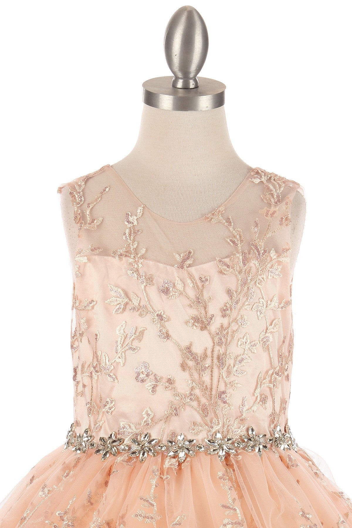 Cinderella Couture USA AS5109 Embroidered Lace Mini Quince