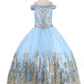 Cinderella Couture USA AS8017 Sequin Tulle Lace Mini Quince