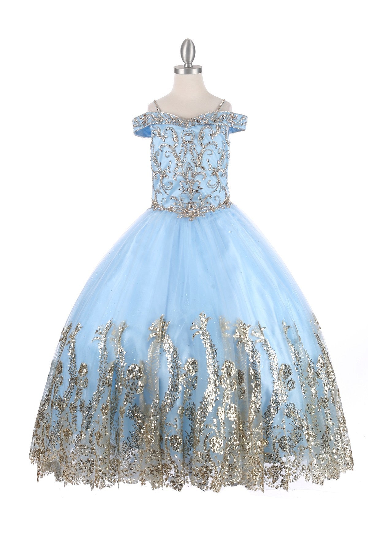 Cinderella Couture USA AS8017 Sequin Tulle Lace Mini Quince