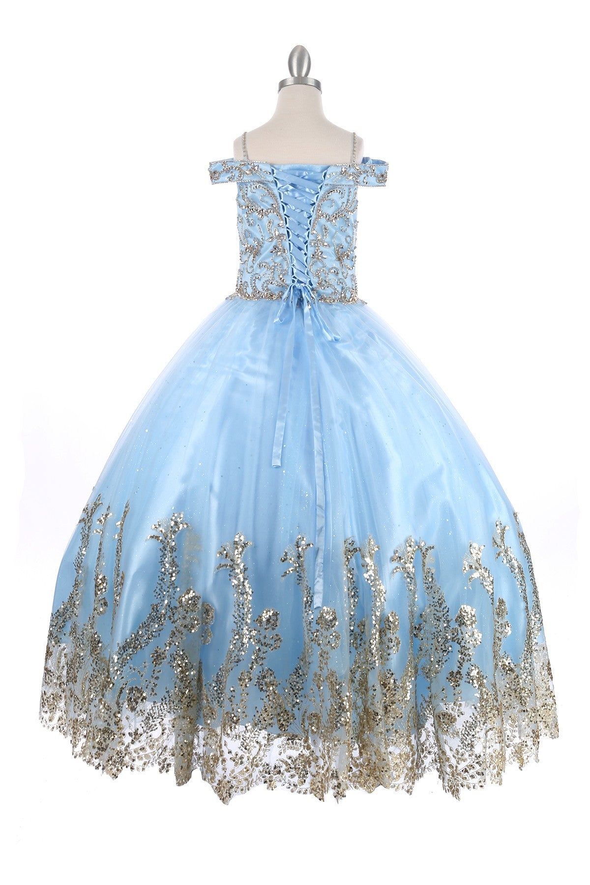 Cinderella Couture USA AS8017 Sequin Tulle Lace Mini Quince