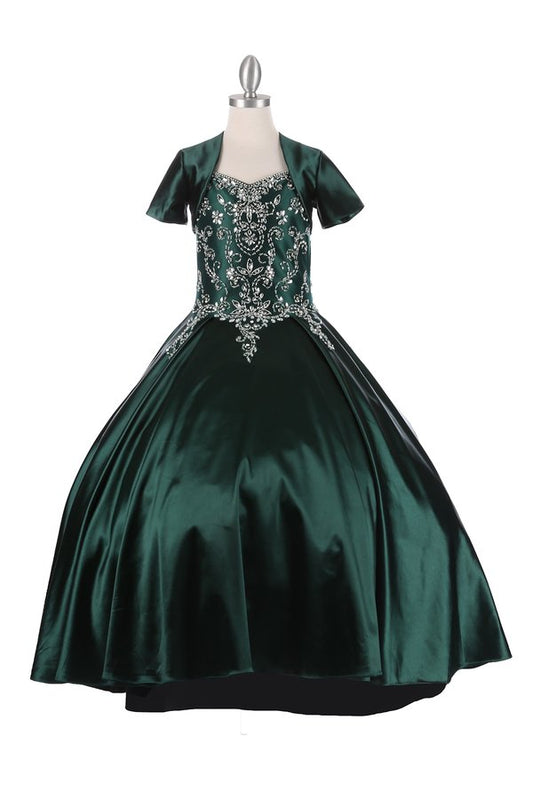 Cinderella Couture USA AS8016 Satin Poly-Lining Mini Quince