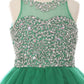 Stone Tulle Girl Party Dress by Cinderella Couture USA 8501