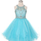 Satin Soft Tulle Party Dress - Plus size by Cinderella Couture USA 5022X