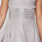 Studed Waist Lurex Girl Party Dress by Cinderella Couture USA AS5070