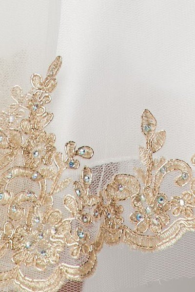 Crystal Organza Embroidered Pearl Tulle Girl Party Dress by Cinderella Couture USA AS8503