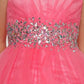 Beaded Tulle Girl Party Dress by Cinderella Couture USA AS65008