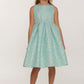 Metallic Jacquard Girl Party Dress by Cinderella Couture USA ME555