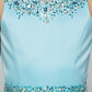 Beaded Bodice and Waist & Pleated Skirt Satin Girl Mini Quince by Cinderella Couture USA AS5047