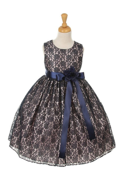 Lace Raschel Party Dress by Cinderella Couture USA AS1132