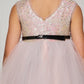 Sequin Tulle Girl Party Dress by Cinderella Couture USA AS5098