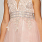 Stone Tulle Party Dress by Cinderella Couture USA 5082