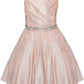 Rhinestone Glitter Metallic Girl Party Dress by Cinderella Couture USA 8014