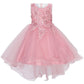 Pearls Rhinestones Tulle Girl Party Dress by Cinderella Couture USA AS9086