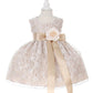 Lace Raschel Baby Dress by Cinderella Couture USA AS1132B