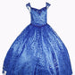 Cinderella Couture USA AS8007 Satin Glitter Tulle Mini Quince