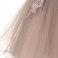 Off the Shoulder Floral Lace Tulle Baby Party Dress by Cinderella Couture USA AS9085B
