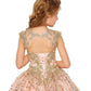 Cinderella Couture USA AS8024 Shiny Satin Tulle Mini Quince