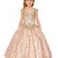 Cinderella Couture USA AS8024 Shiny Satin Tulle Mini Quince