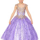 Cinderella Couture USA AS8024 Shiny Satin Tulle Mini Quince