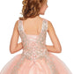 Sequin Tulle Girl Party Dress by Cinderella Couture USA AS5110