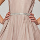 Off the Shoulder Metallic Girl Party Dress by Cinderella Couture USA AS8012