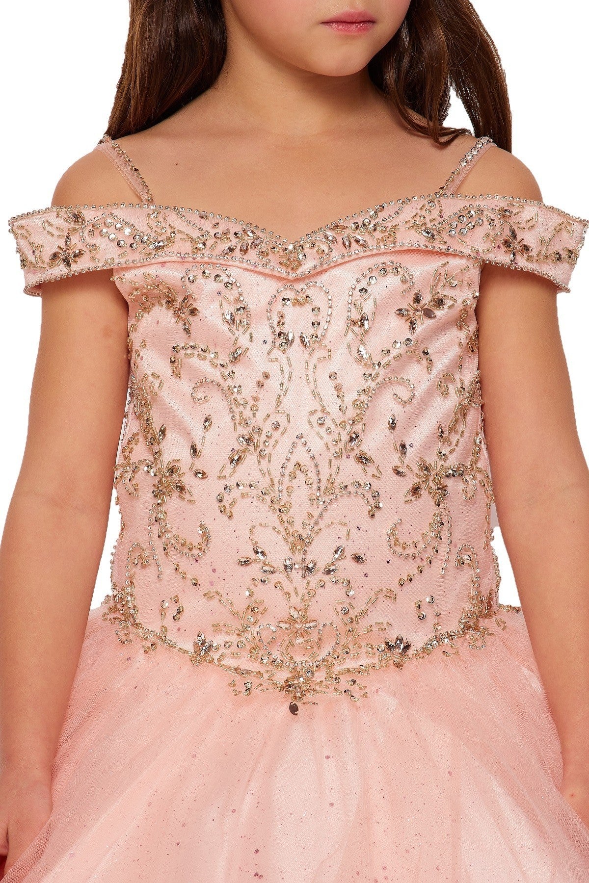 Cinderella Couture USA AS8017 Sequin Tulle Lace Mini Quince