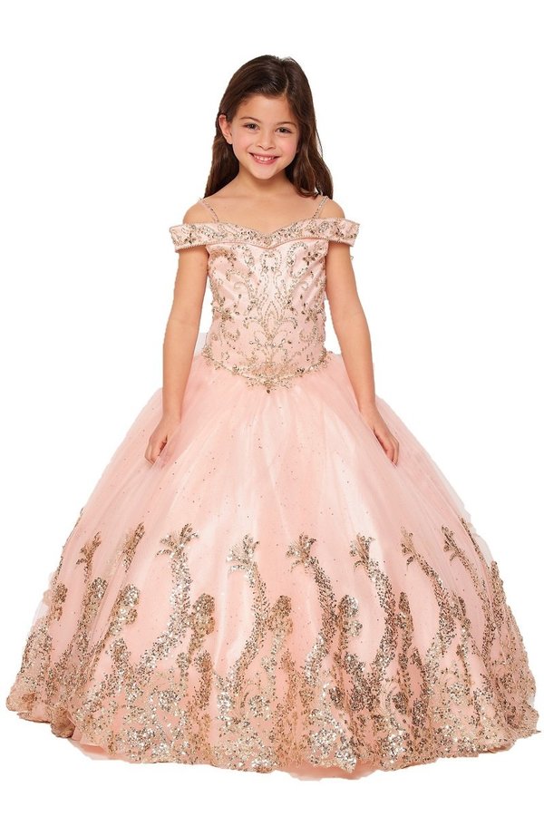 Cinderella Couture USA AS8017 Sequin Tulle Lace Mini Quince
