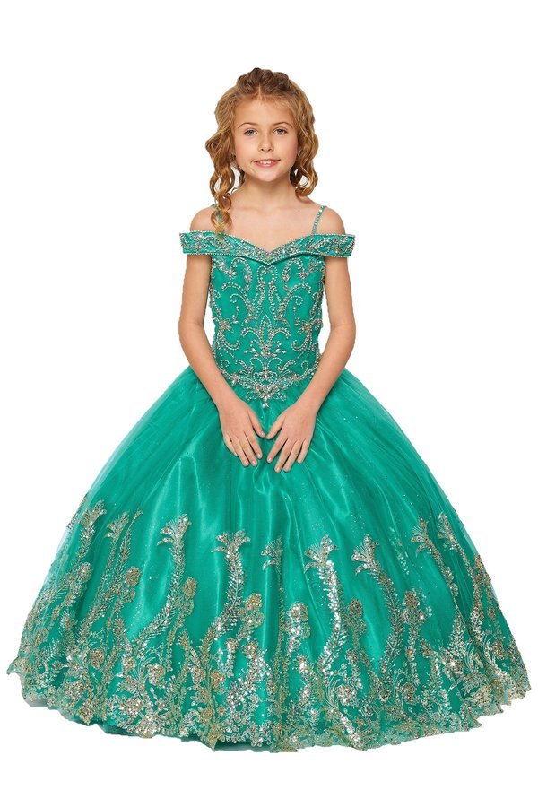 Cinderella Couture USA AS8017 Sequin Tulle Lace Mini Quince