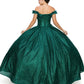 Off the Shoulder Lace Tulle Quinceanera Dress Cinderella Couture USA AS8020J-HG