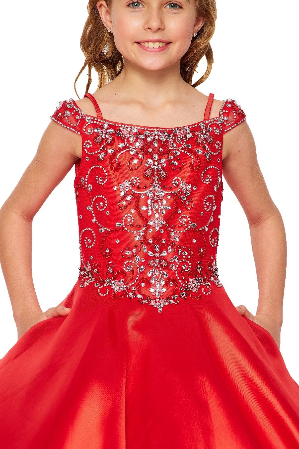 Cinderella Couture USA AS8023 Crepe Poly Lining Mini Quince