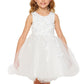 Floral Bodice Lace Girl Dress by Cinderella Couture USA AS9122