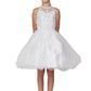 Beaded Tulle Girl Party Dress by Cinderella Couture USA AS5065