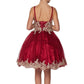 Crystal Organza Embroidered Pearl Tulle Girl Party Dress by Cinderella Couture USA AS8503